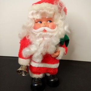 Vintage Animated Santa Claus by Super Fine Taiwan Battery Operated